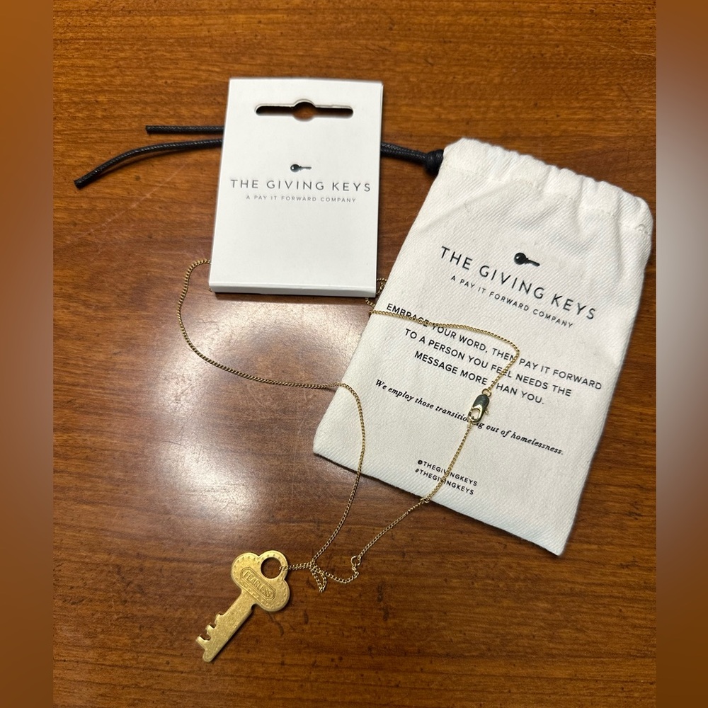 The Giving Keys Fearless Necklace